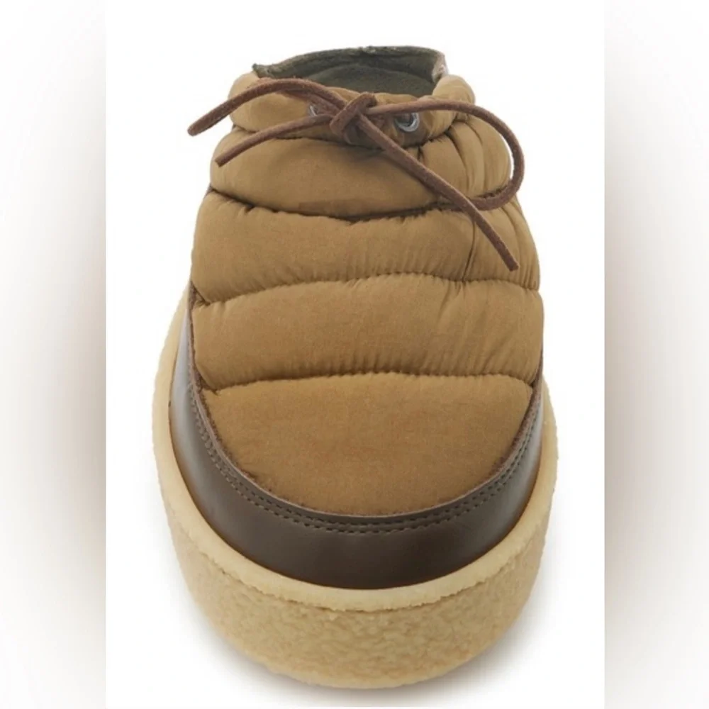 Isabel Marant Zikee Colorblock Slides In Khaki - Picture 6 of 12